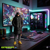 URBAN STREET BATMAN | 3D Printed Figurine